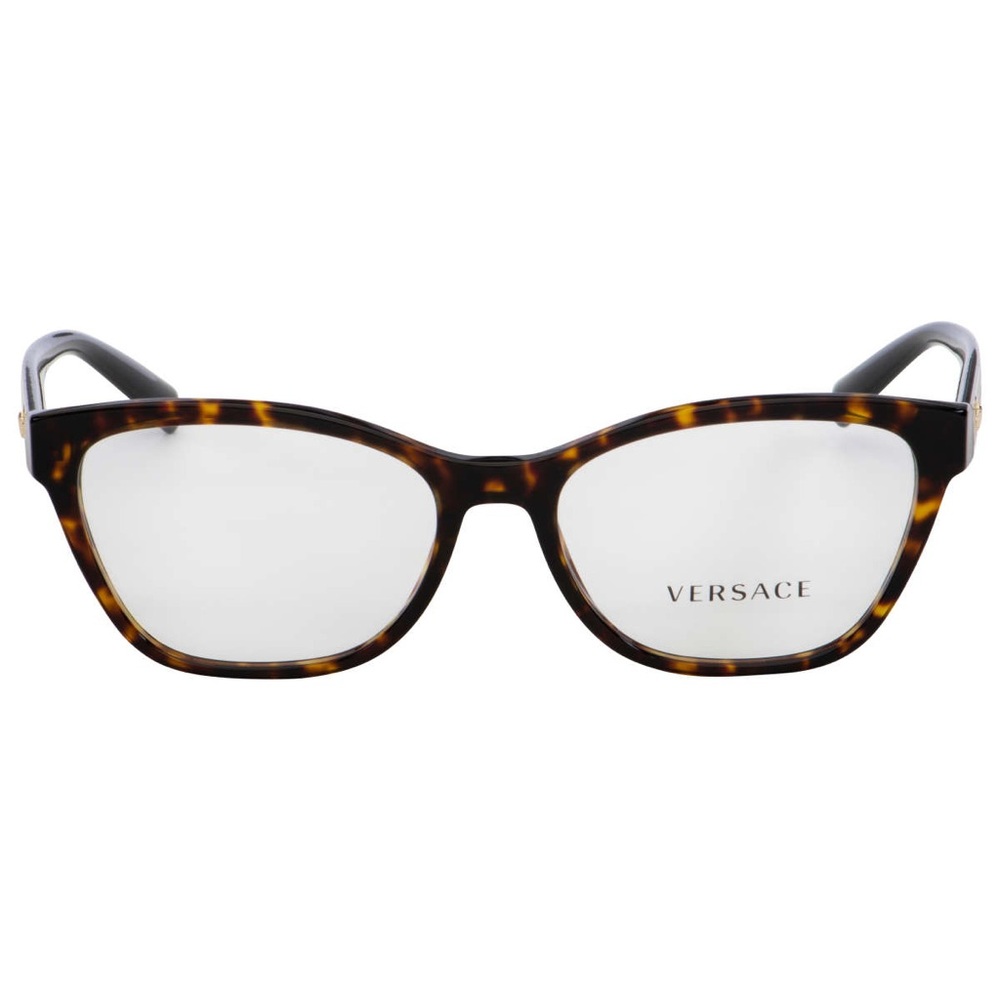 Versace Ophthalmic Eyeglass Frames VE3265 Dark Havana